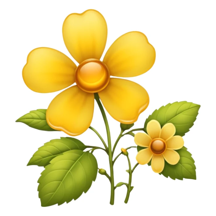Honey flowers sticker