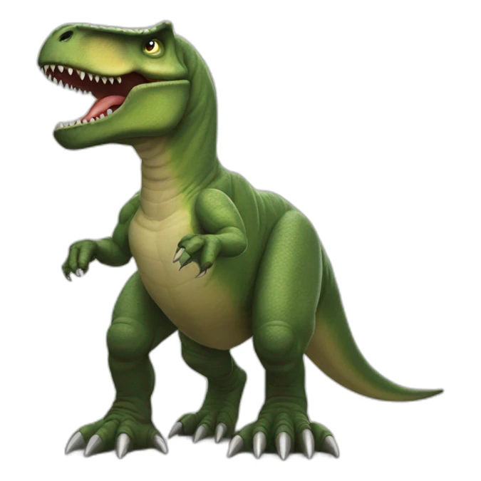 big bad tyrannosaurus rex sticker