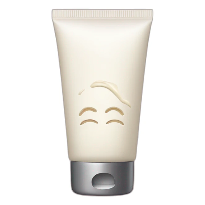 face cream sticker