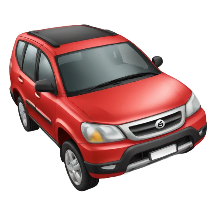 Forat Bravo car form 2008, red color sticker