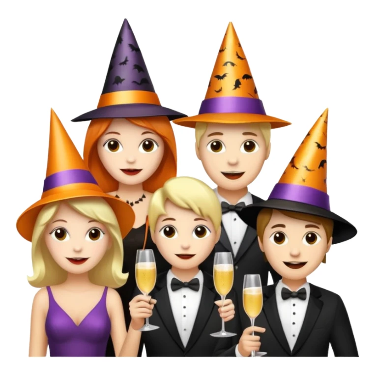Halloween party for Founders in AI/ Tech sticker