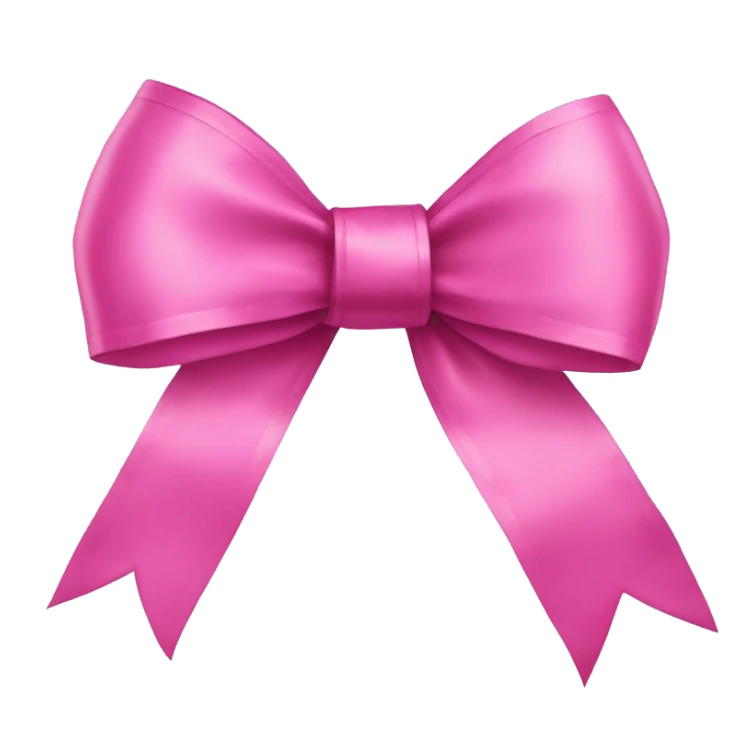 Realistic pink cheer leading ribbon pom poms isolated. sticker