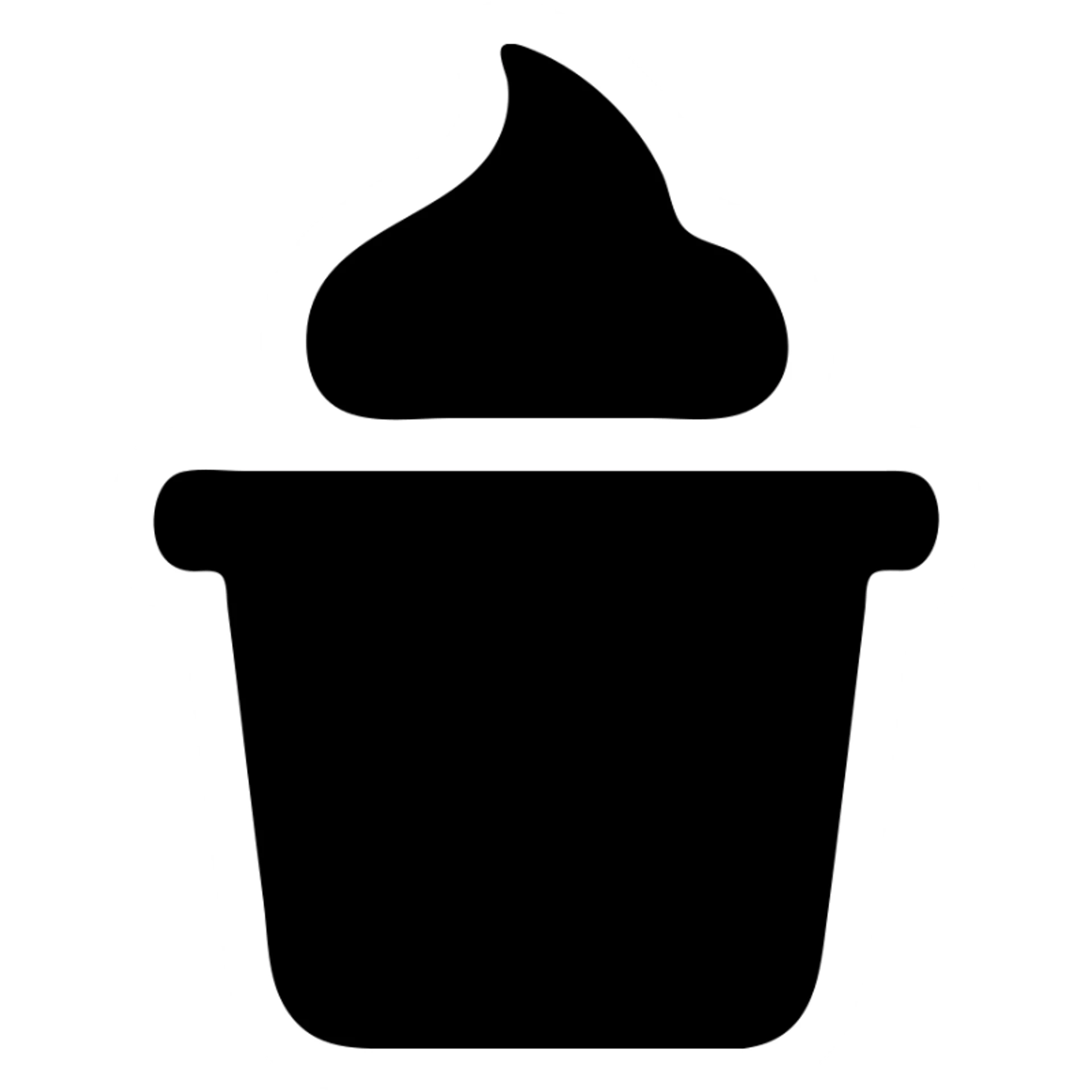 A sauce in a fast food packaging sticker