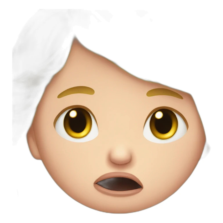 Donald Trump crying as a baby sticker