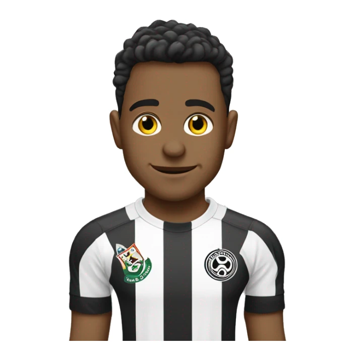 Homem usando Camisa do corinthians com nome luan atrás  sticker