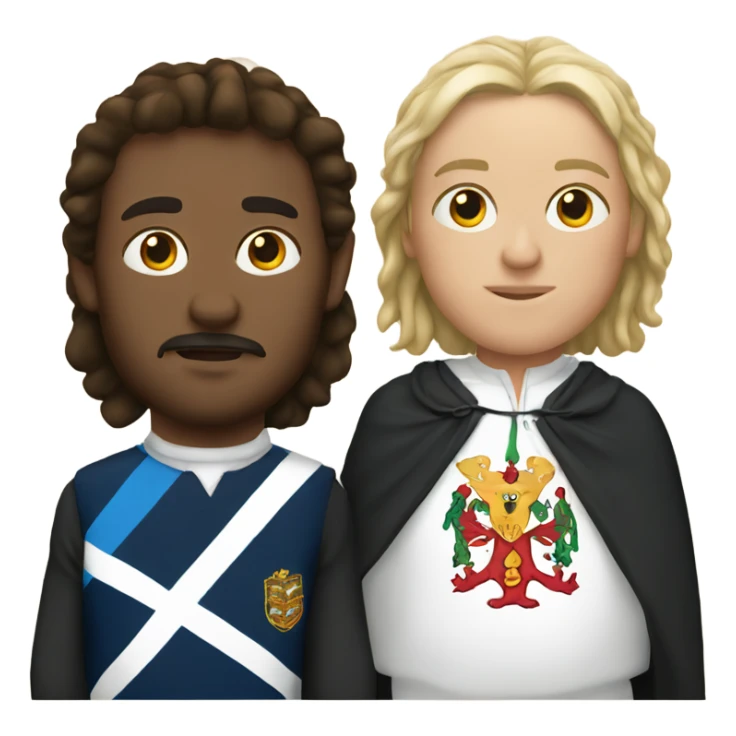 Scotland and Portugal  sticker