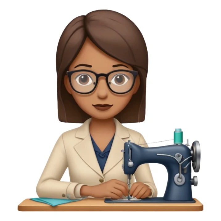 tailor woman sticker