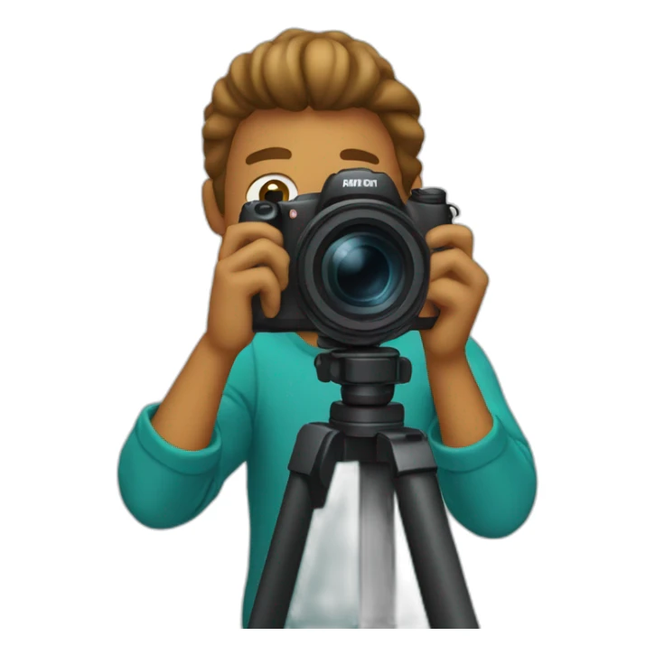 behind the camera sticker