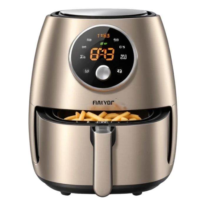 Air fryer Laughing historically sticker