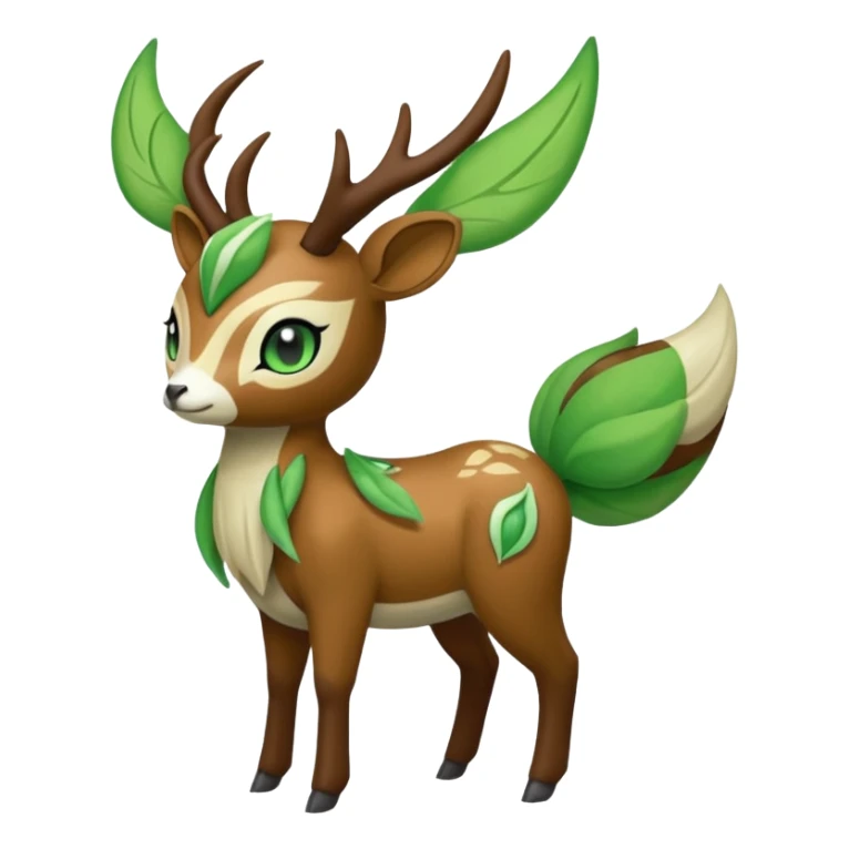 Meloetta-Sawsbuck-Virizion-Pokémon-Fakémon-creature sticker