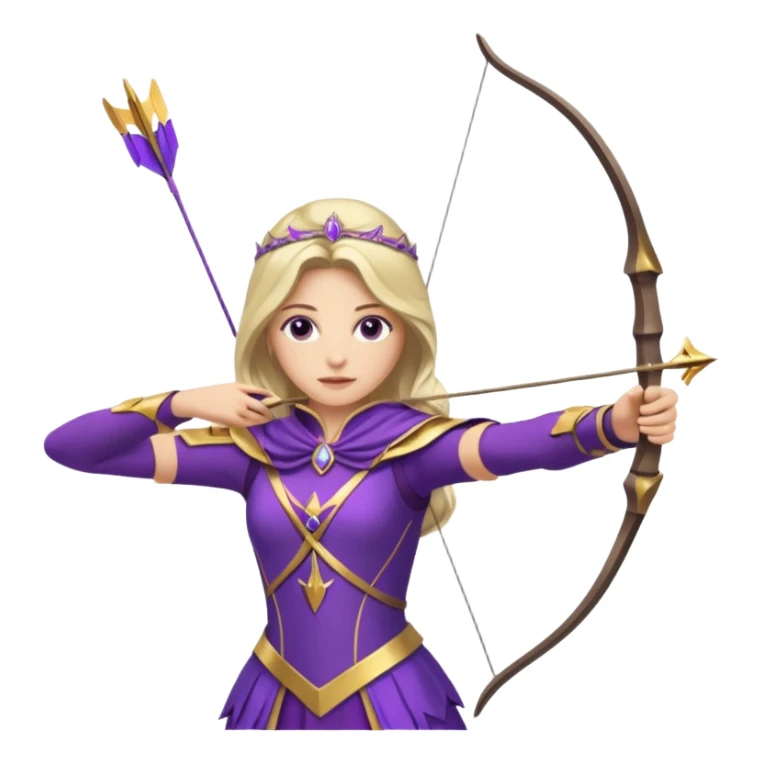 clash of clan archer queen sticker