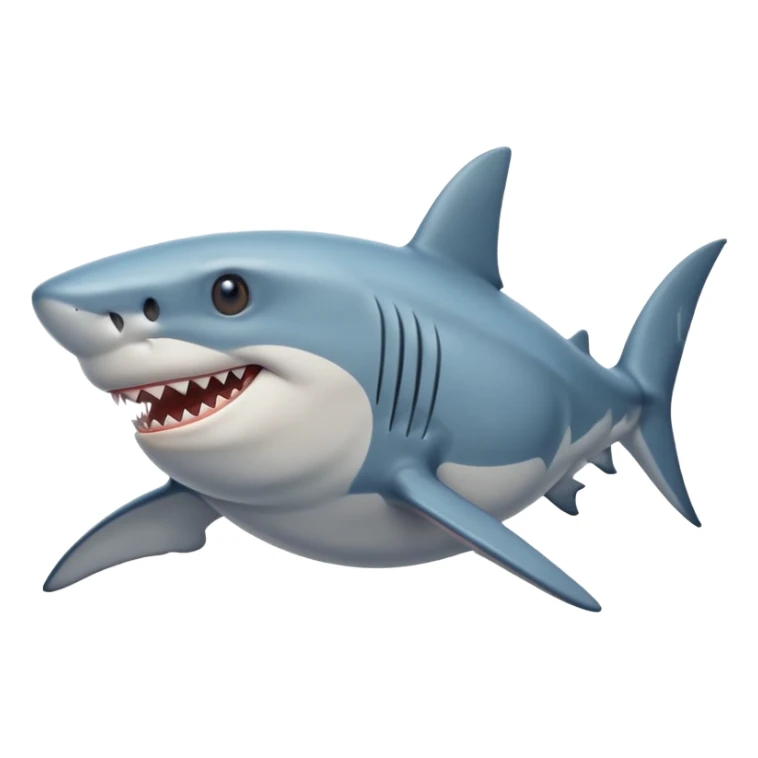 Q el tiburón tenga patas y y q este feliz  sticker