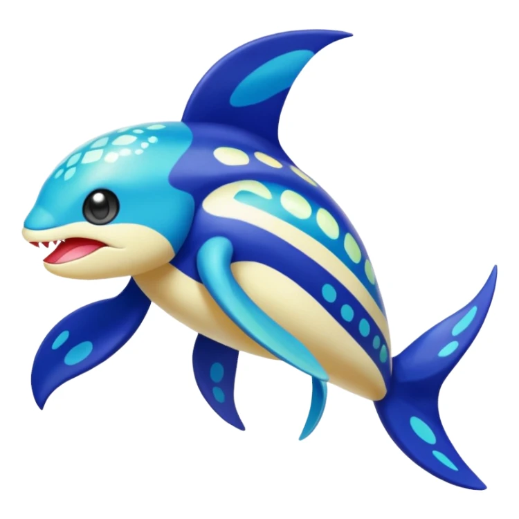 Meloetta-Gabite-Kyogre-Pokémon-Fakémon-fusion-hybrid-creature sticker