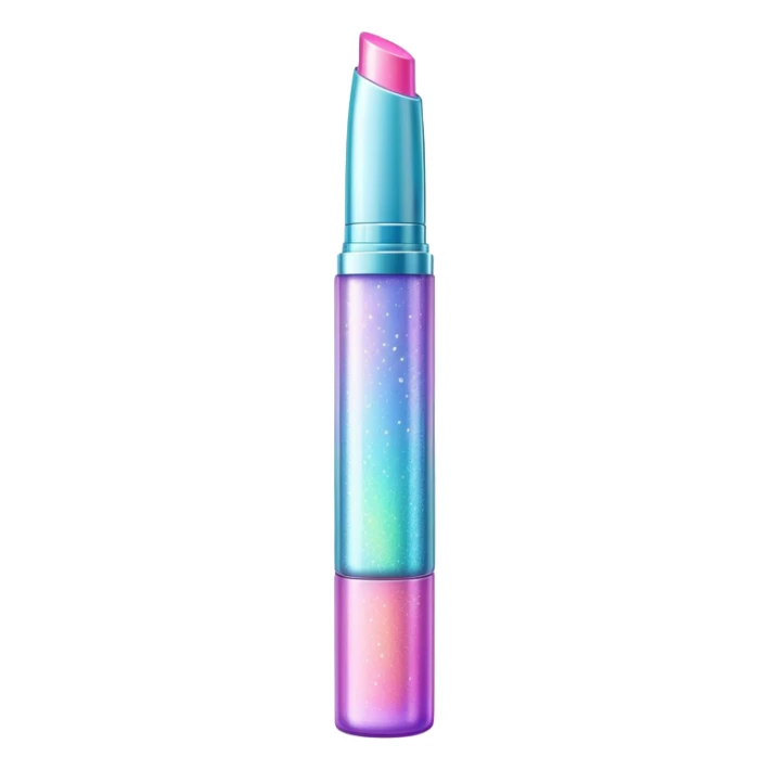 1990’s sparkly lip gloss tube sticker