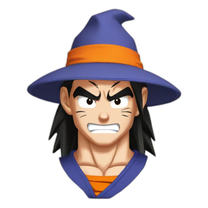 Goku from dragon ball z sticker
