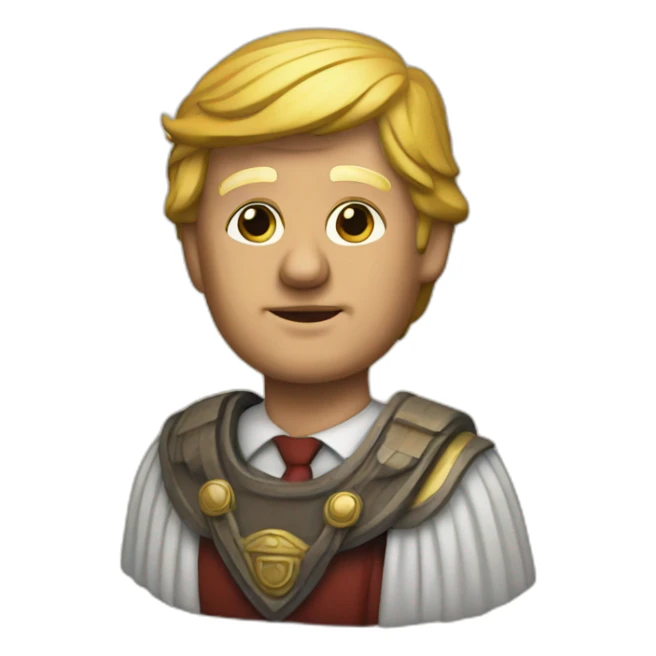 Donald trump roman man  sticker