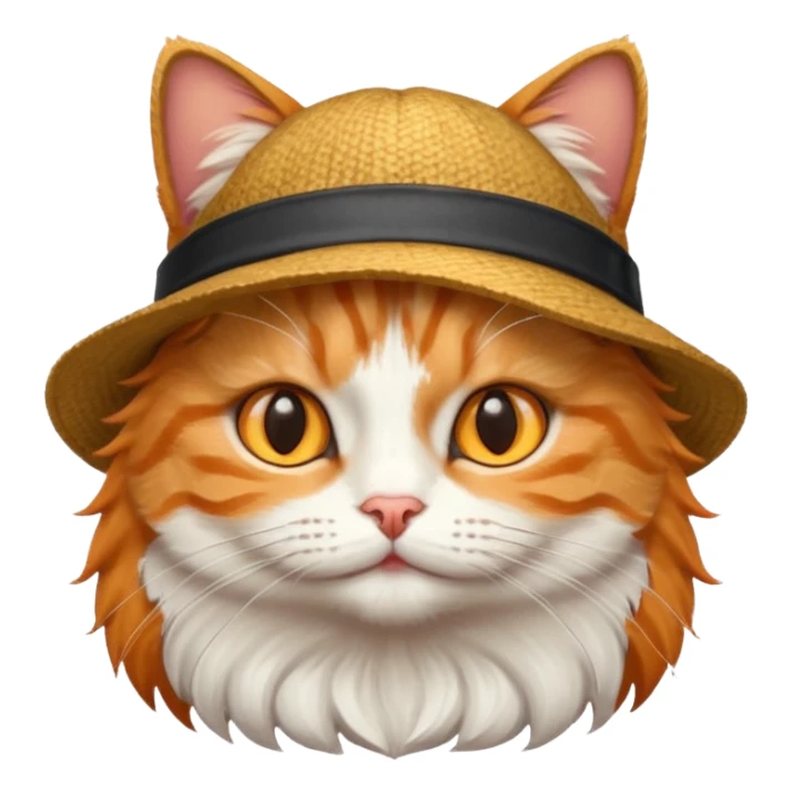 Un gato un sombrero sticker