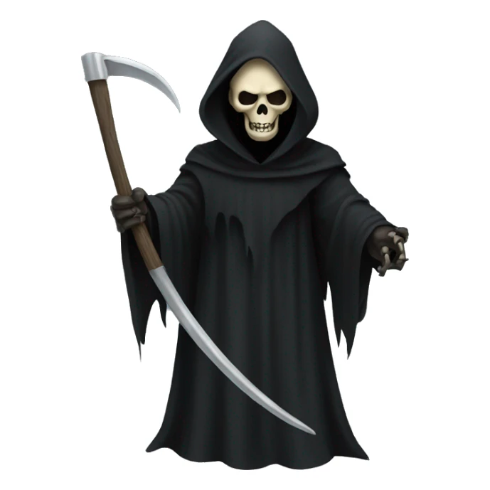 death reaper sticker