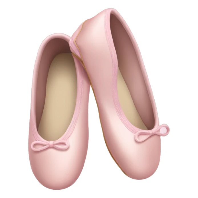 Pale pink ballet shoes sticker