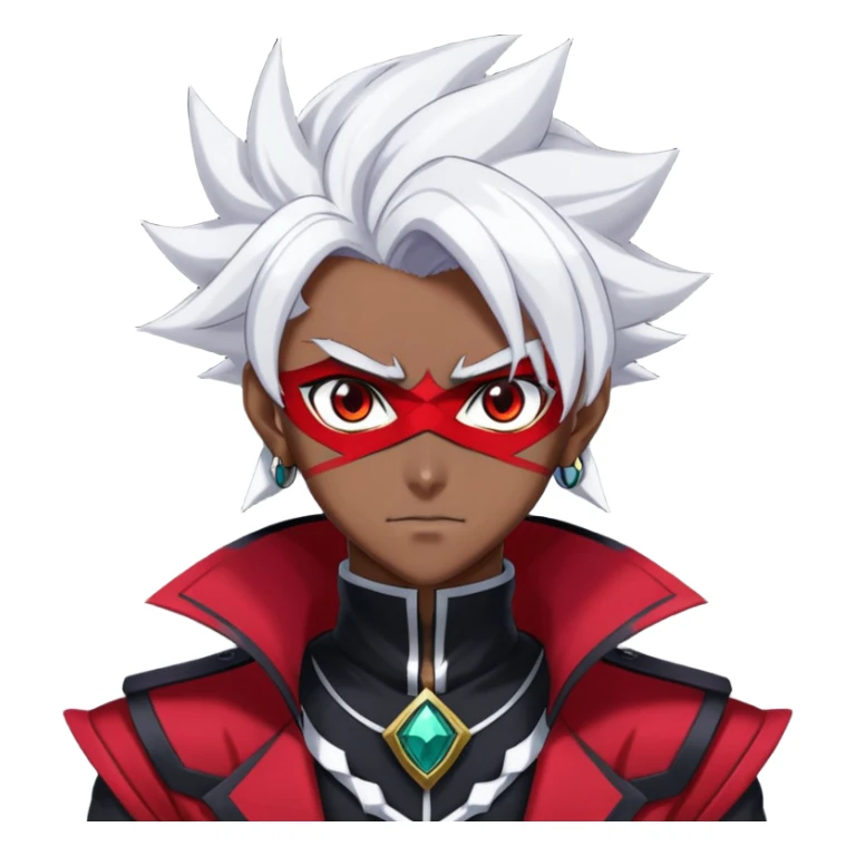 Crea un sticker con el personaje Espectro de Yu Gi Oh Vrains  sticker