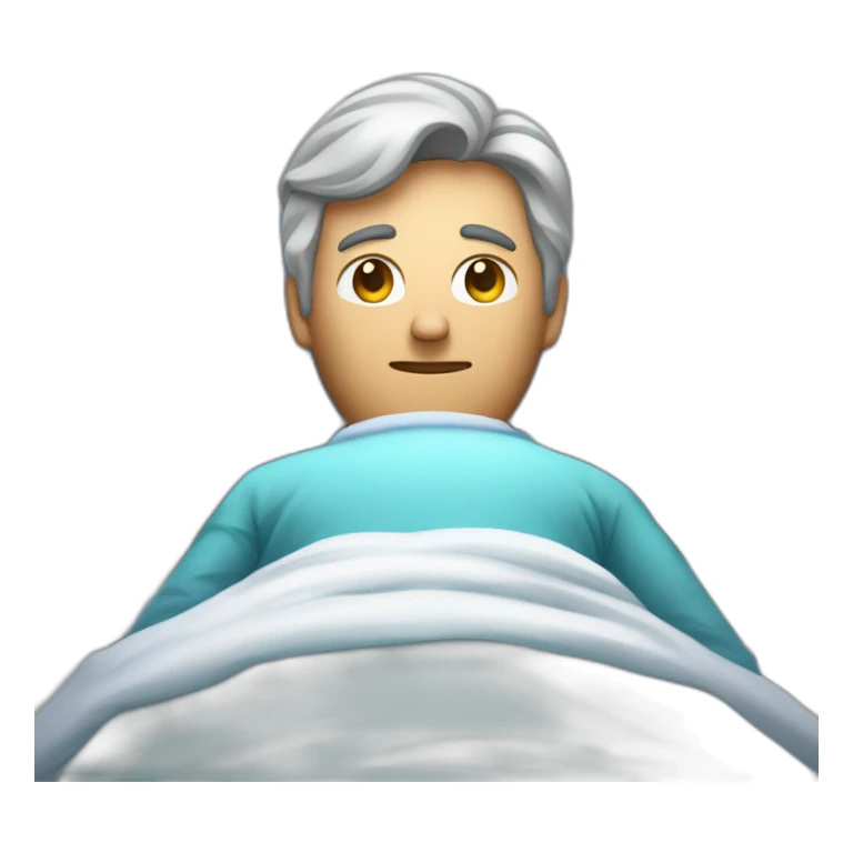 craig federighi laying in hospital bed sticker