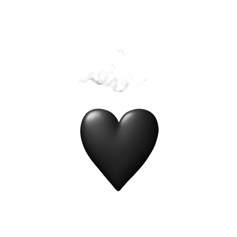 vintage valentine’s day card black sticker