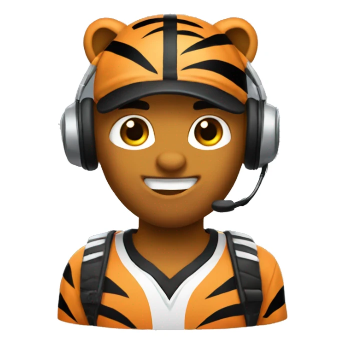 Tiger gamer (la formula theme) sticker
