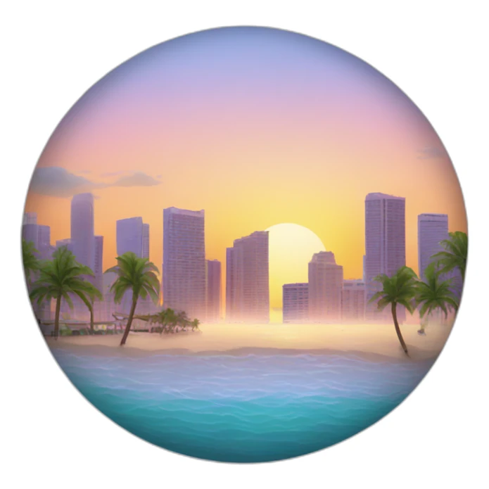 Miami sticker