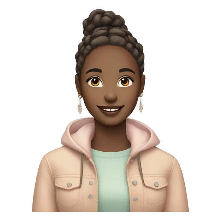 Pretty aesthetic girl sticker