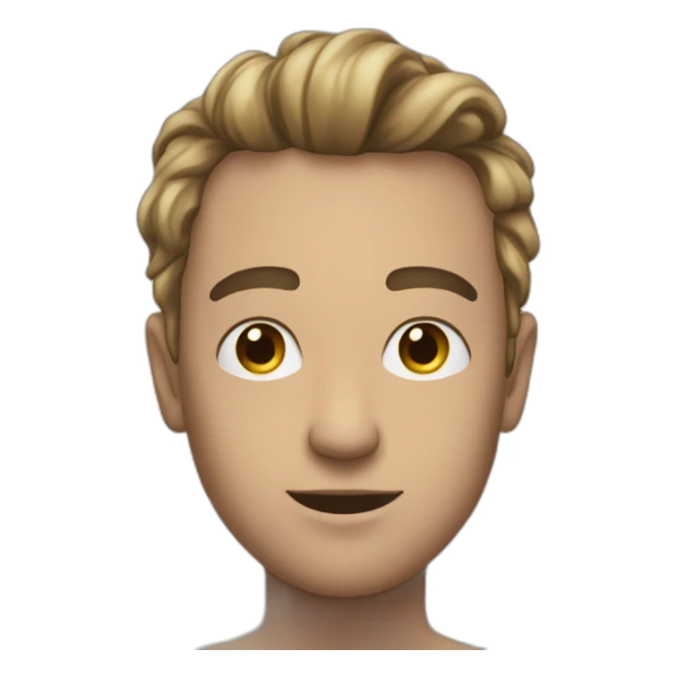 Homme avec le bras tendu vers le ciel sticker