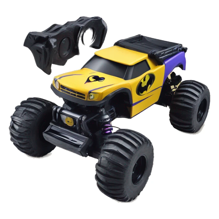 Batgirl’s Wooden rc truggy  sticker