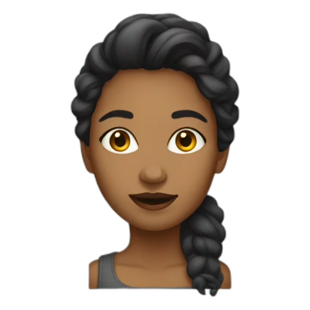 Female artist  sticker