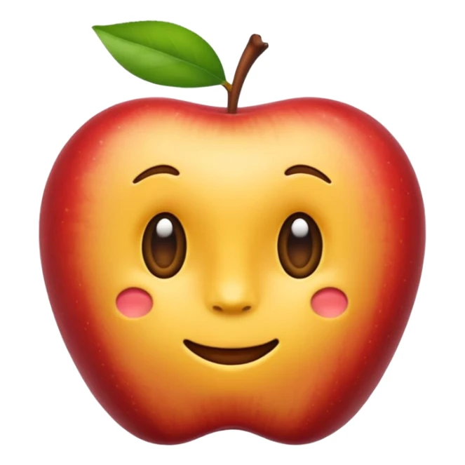 Emoji of propast macochs in Apple style sticker