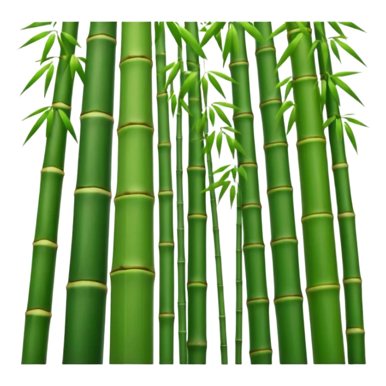 bamboo forest sticker