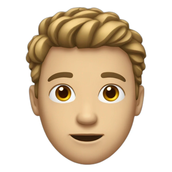 Un jeune homme qui est en retard  sticker