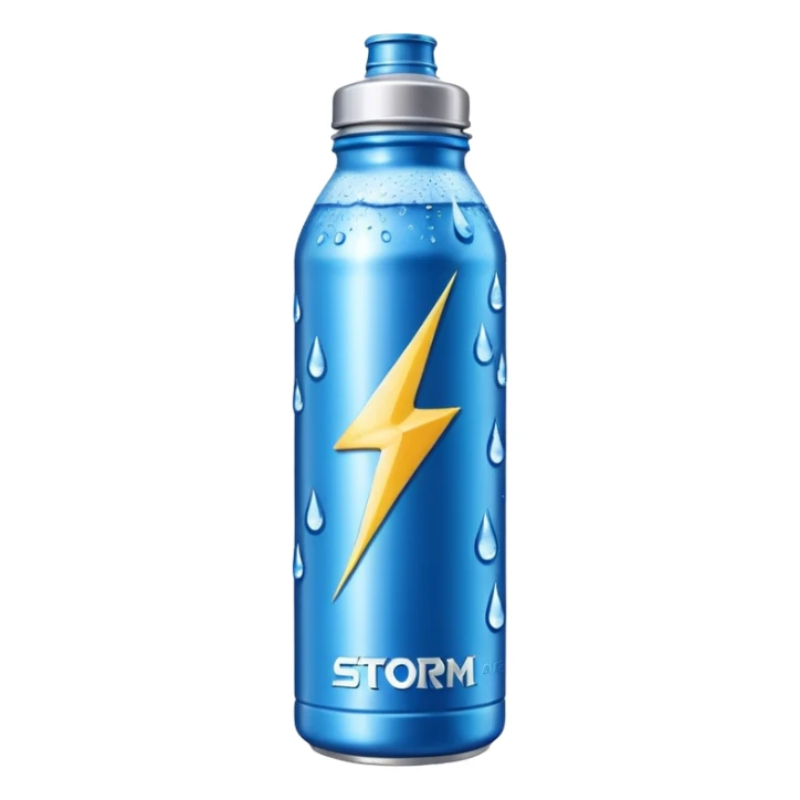  storm energy drink bottle like the can i creatw sticker