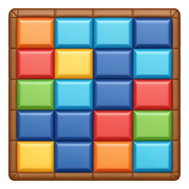 quilt in the shape of a battery sticker