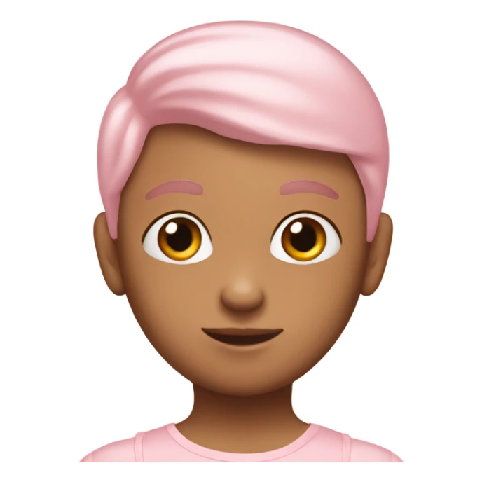 Soft pink Ballerina boy sticker