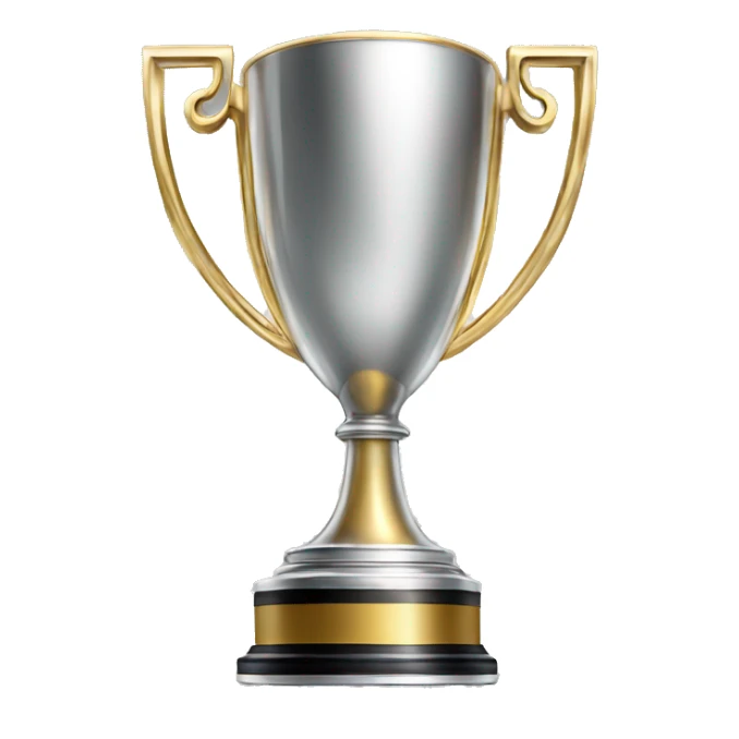 F1 trophy elegant sticker