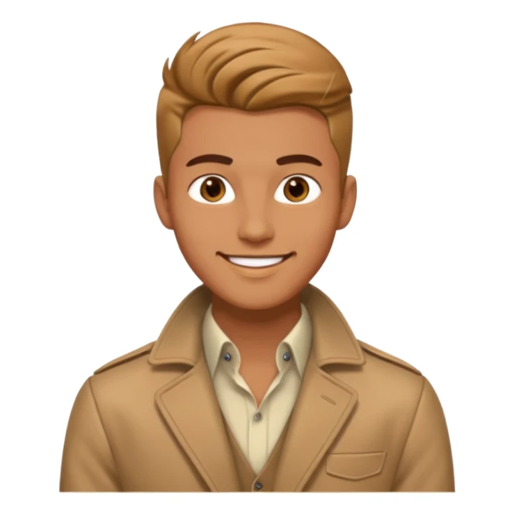 male fashion model sticker