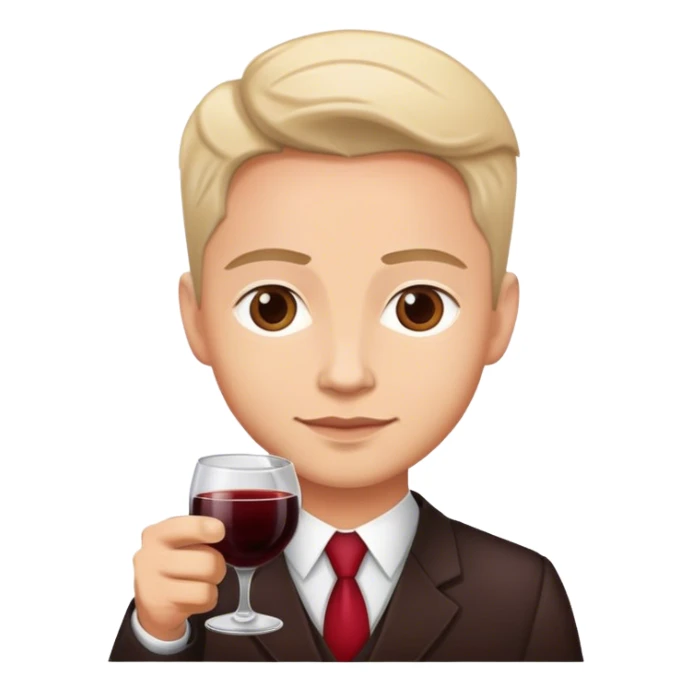 lawyer with coffee and red wine sticker
