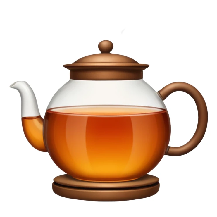 A pot of tea sticker