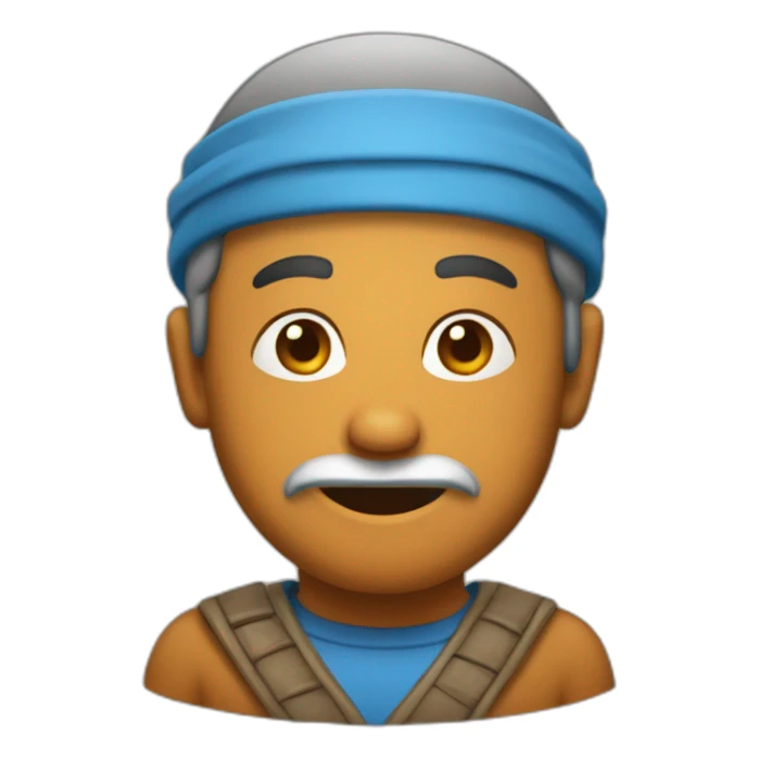 Un indien avec des épices sticker