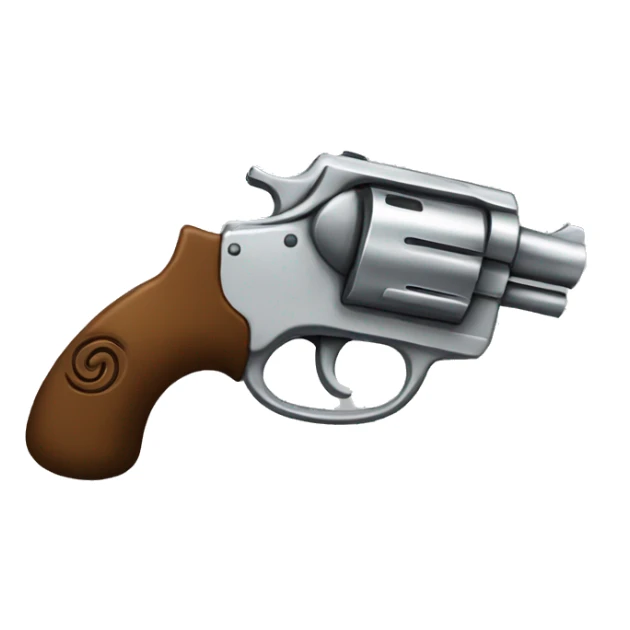 Money gun sticker