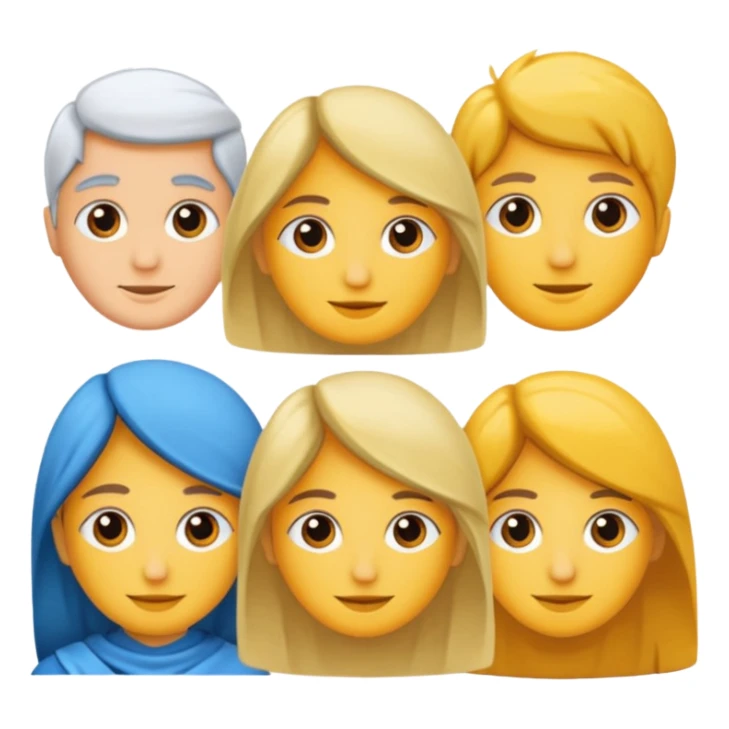 Mavi yuvarlağın içinde beyaz tik sticker