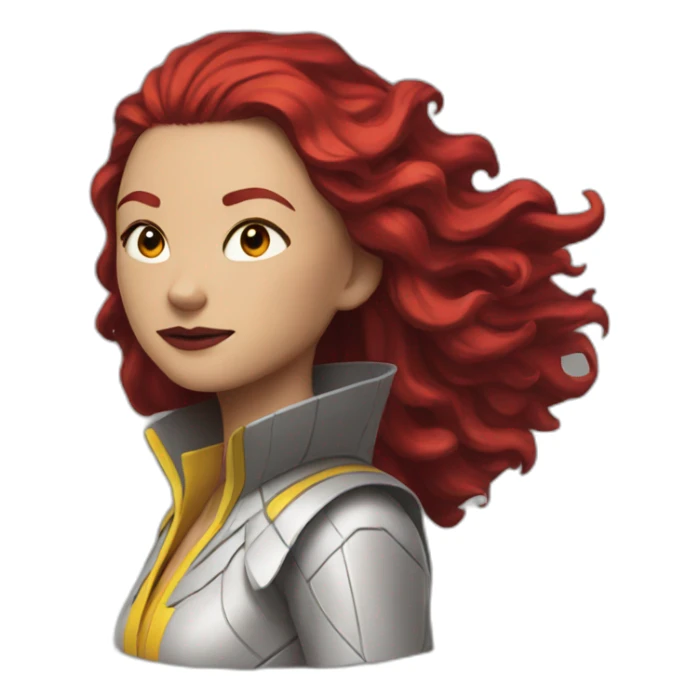 dark phoenix sticker