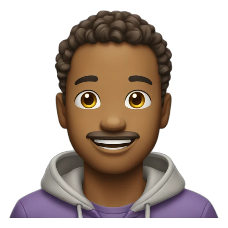 a character who skateboards with this face 😩 and rolls over a puddle sticker