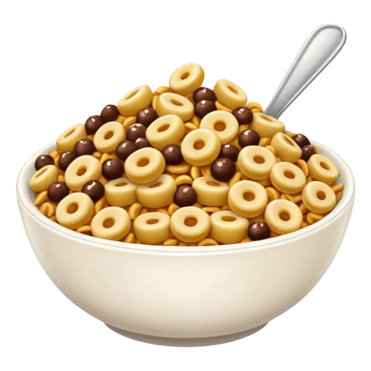 Trésor frokostblanding i skål  sticker