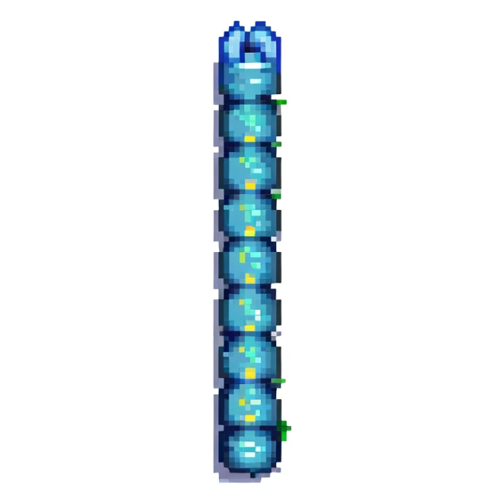 pixel art of a chromosome sticker