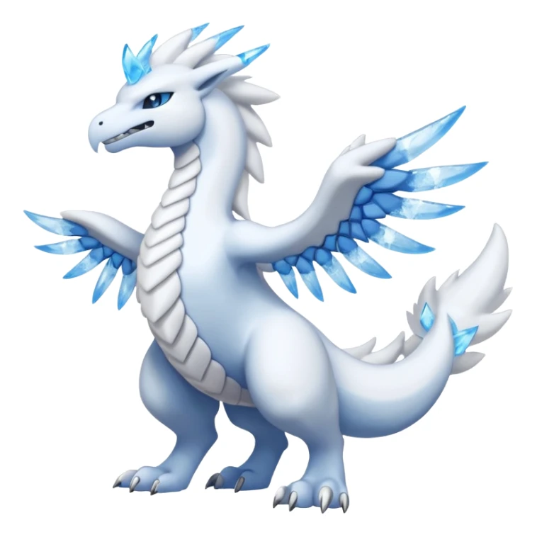 Inteleon-Amaura-Reshiram-Pokémon-fusion (full body) sticker